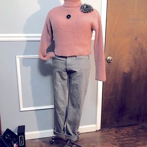 Grey Slim denim jeans